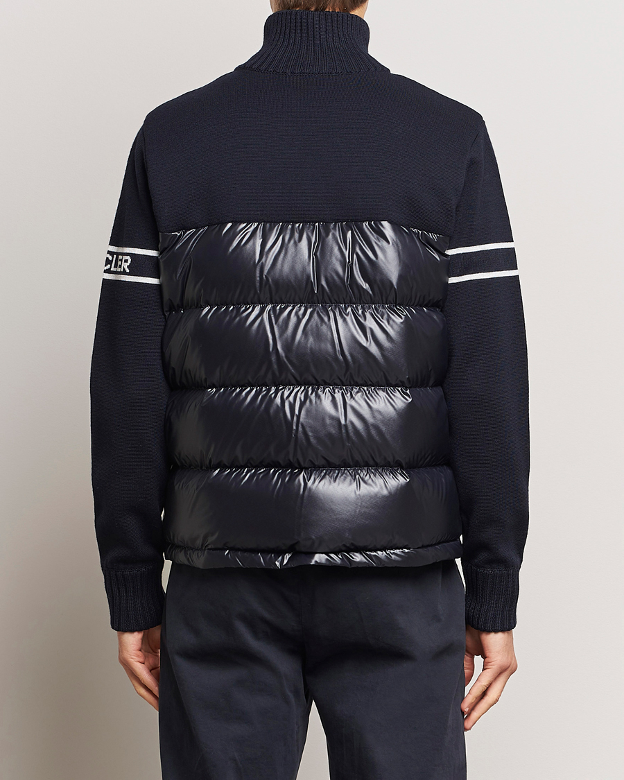 Herre | Jakker | Moncler | Down Hybrid Jacket Navy