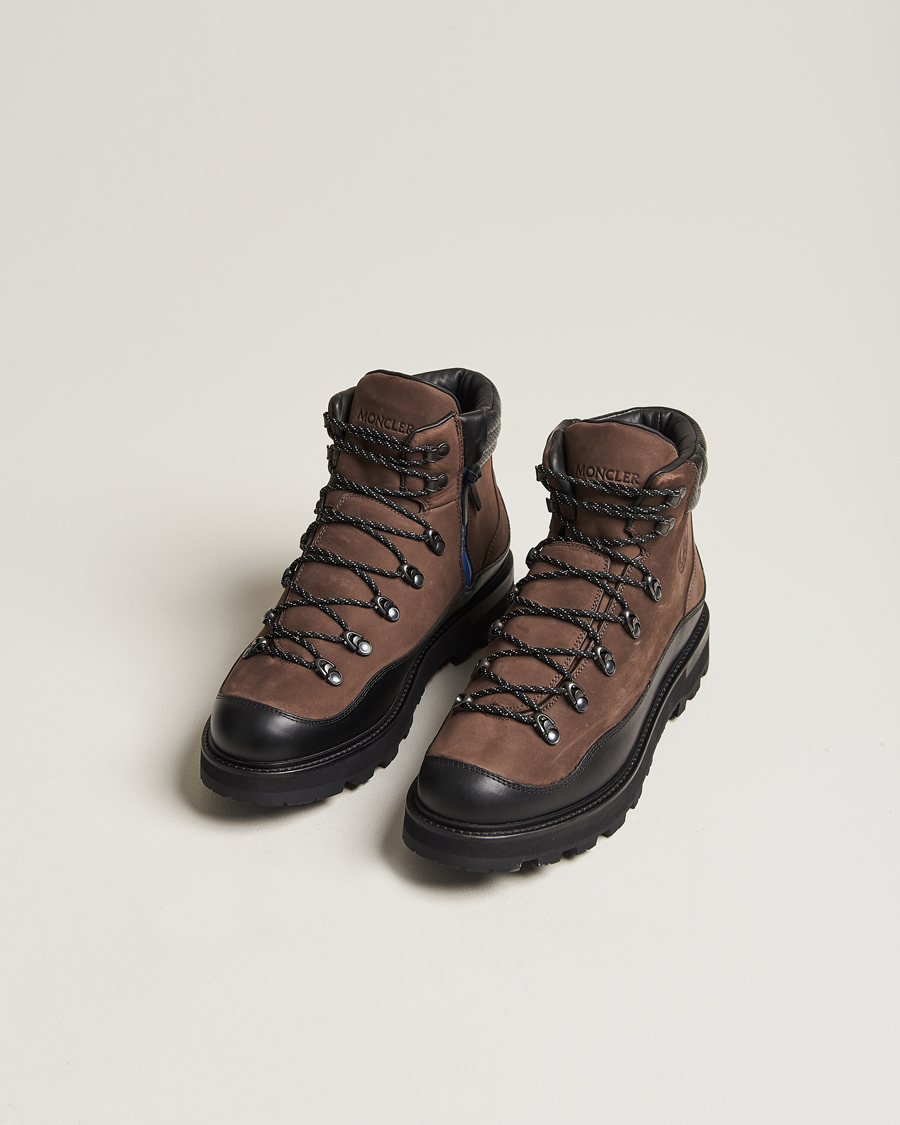 Herre | Moncler Peka Trek Hiking Boots Brown/Black | Moncler | Peka Trek Hiking Boots Brown/Black
