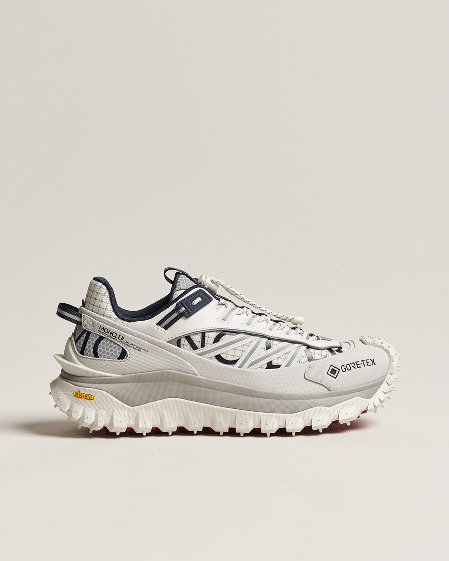 Herre | Moncler Trailgrip GTX Low Sneakers White | Moncler | Trailgrip GTX Low Sneakers White