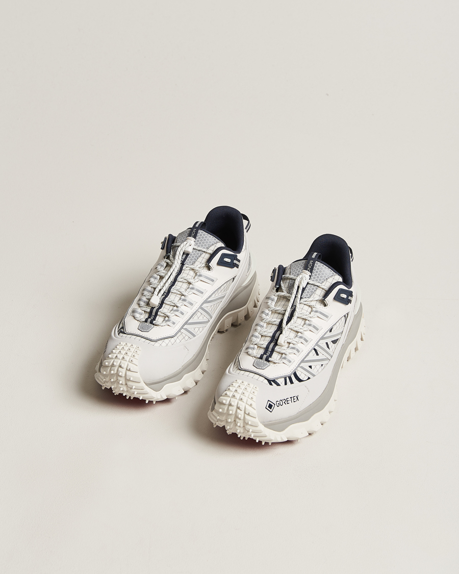 Herre | Moncler Trailgrip GTX Low Sneakers White | Moncler | Trailgrip GTX Low Sneakers White