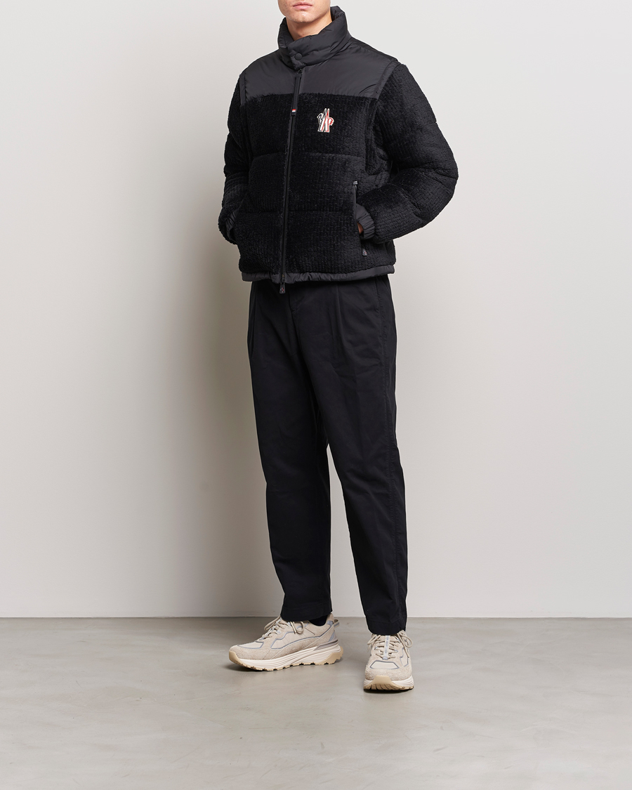 Herre | Jakker | Moncler Grenoble | Graniers Velvet Down Jacket Black