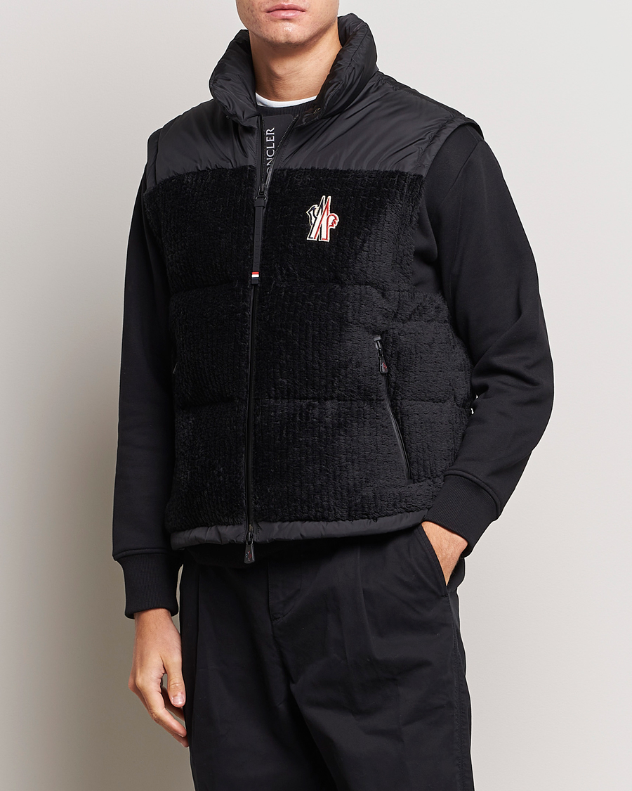 Herre | Jakker | Moncler Grenoble | Graniers Velvet Down Jacket Black