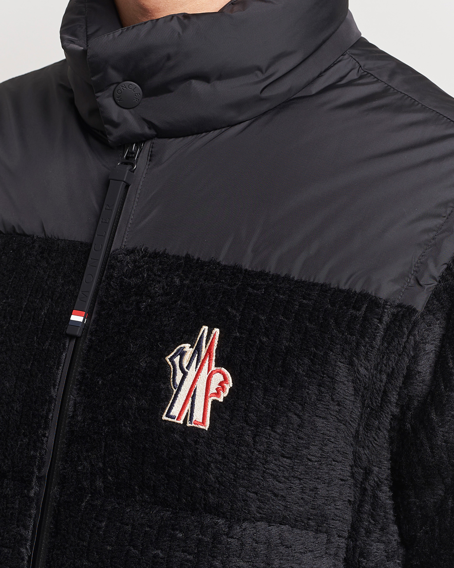 Herre | Jakker | Moncler Grenoble | Graniers Velvet Down Jacket Black
