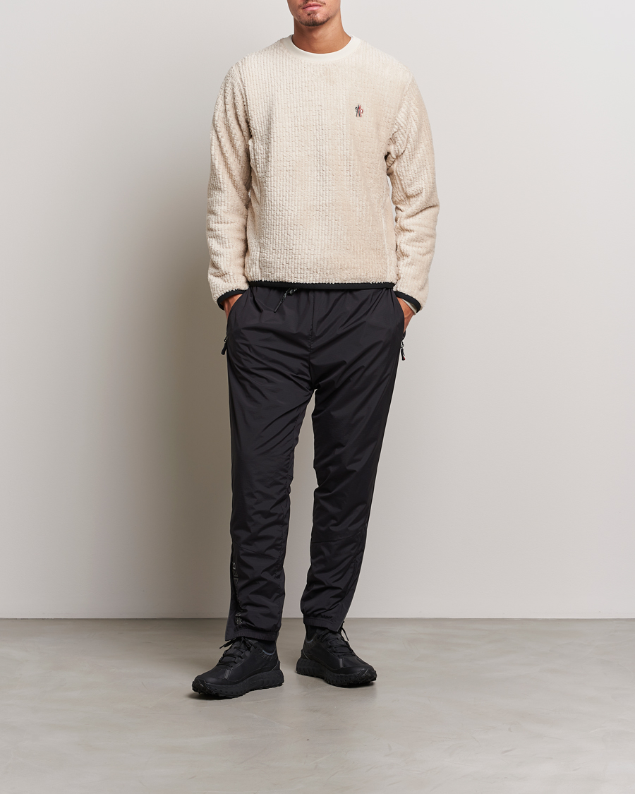 Herre | Trøjer | Moncler Grenoble | Fluffy Sweatshirt White