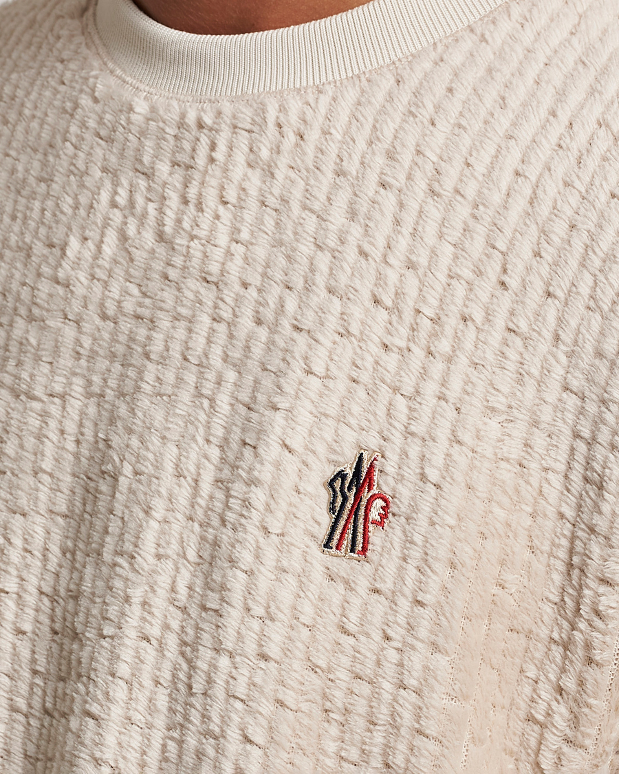 Herre | Trøjer | Moncler Grenoble | Fluffy Sweatshirt White