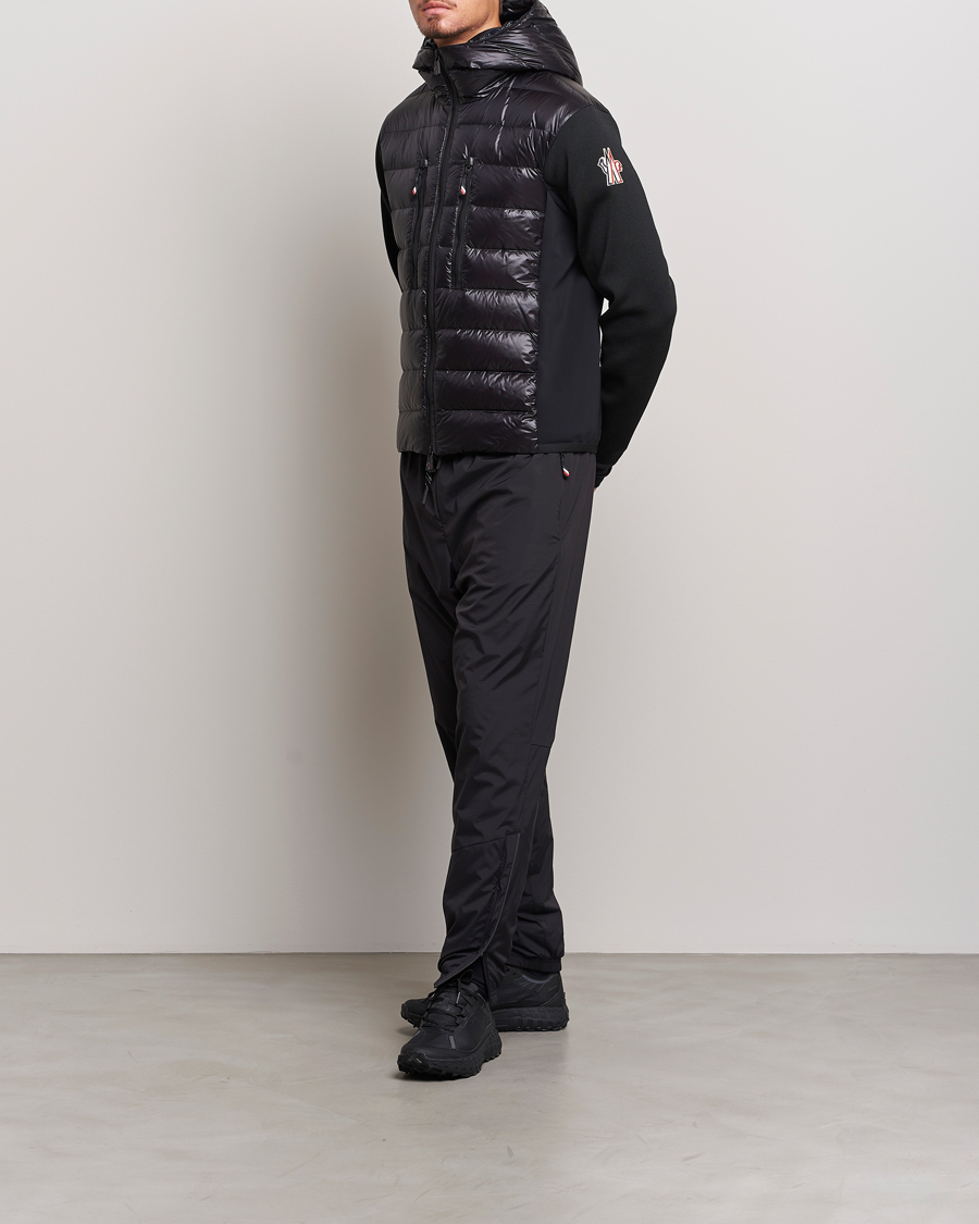 Herre | Trøjer | Moncler Grenoble | Hybrid Zip Cardigan Black