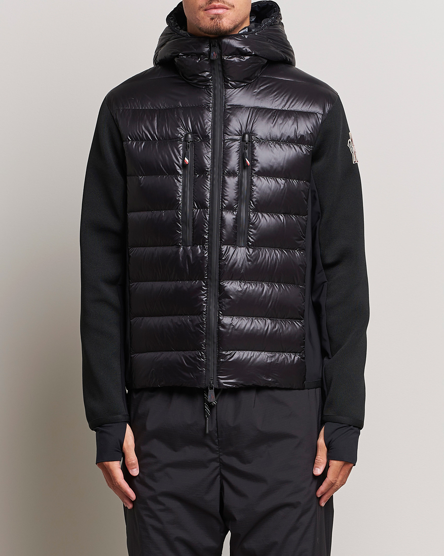 Herre | Full-zip | Moncler Grenoble | Hybrid Zip Cardigan Black
