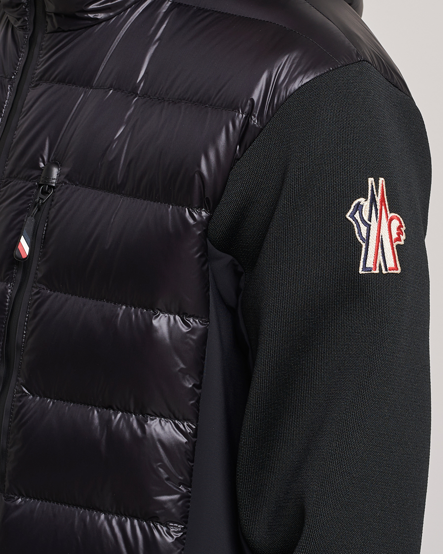 Herre | Trøjer | Moncler Grenoble | Hybrid Zip Cardigan Black