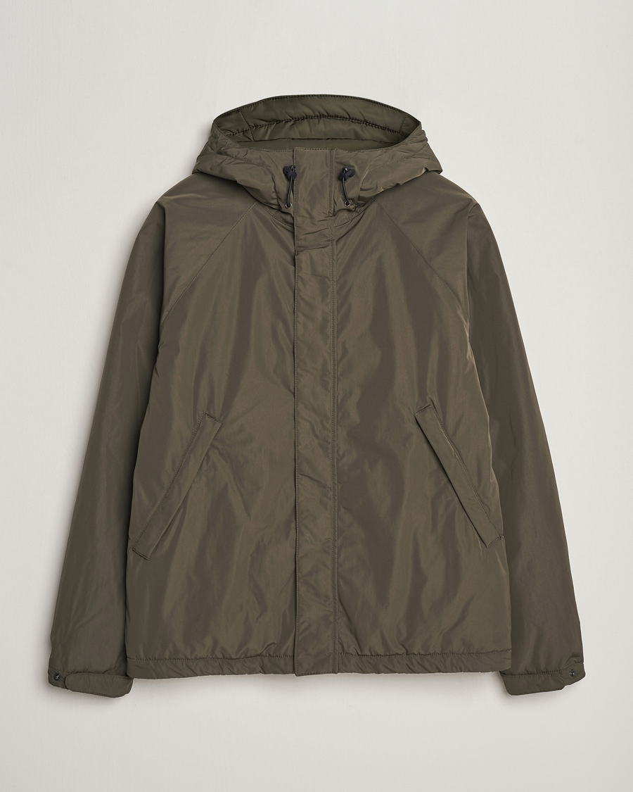 Herre | Jakker | Aspesi | Winter Moon Hooded Jacket Dark Military