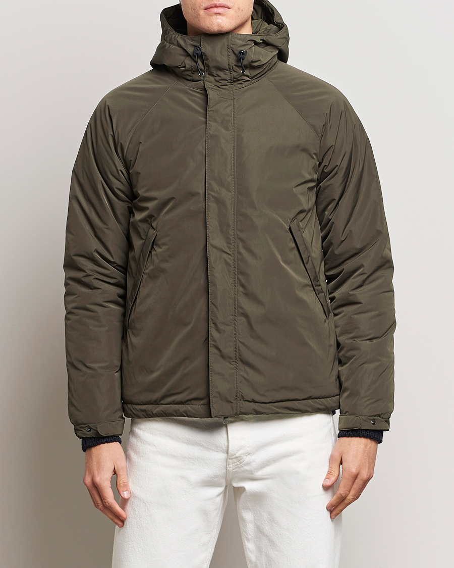Herre | Jakker | Aspesi | Winter Moon Hooded Jacket Dark Military