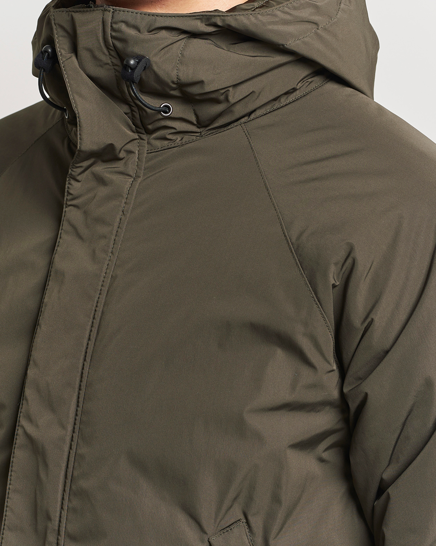 Herre | Jakker | Aspesi | Winter Moon Hooded Jacket Dark Military
