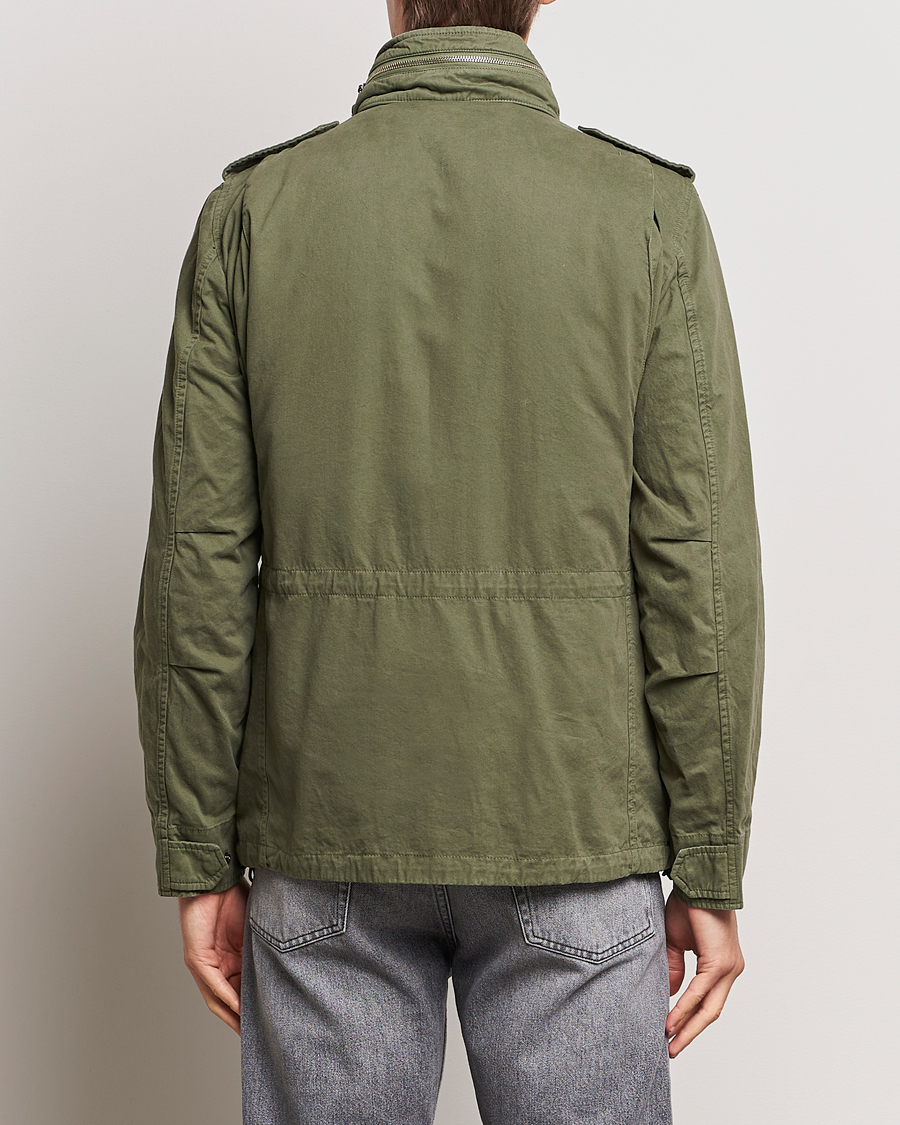 Herre | Jakker | Aspesi | Lined Cotton Field Jacket Military