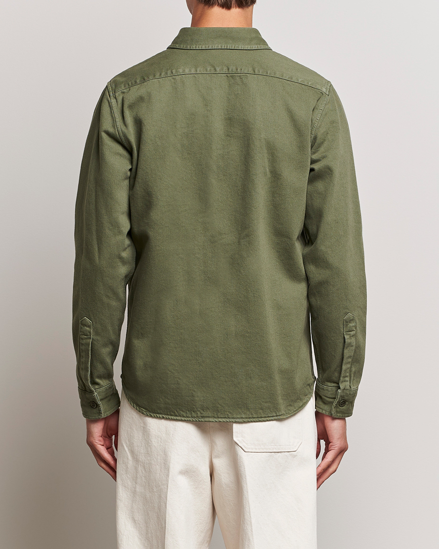 Herre | Skjorter | Aspesi | Cotton Utility Shirt Military
