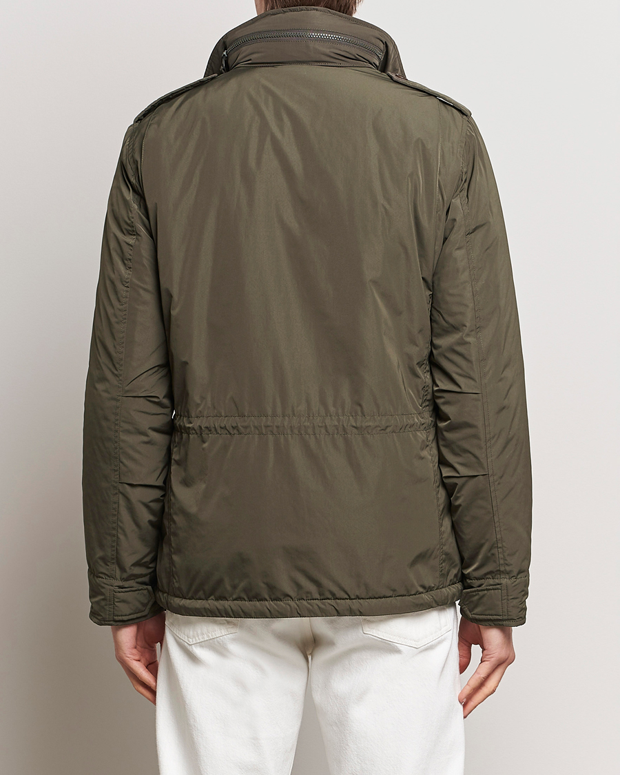Herre | Jakker | Aspesi | Minifield Nylon Field Jacket Dark Military