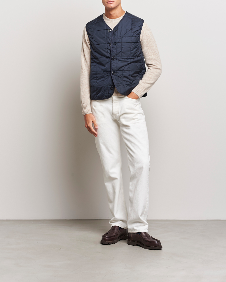 Herre | Jakker | Aspesi | Lined Cotton Field Jacket Navy