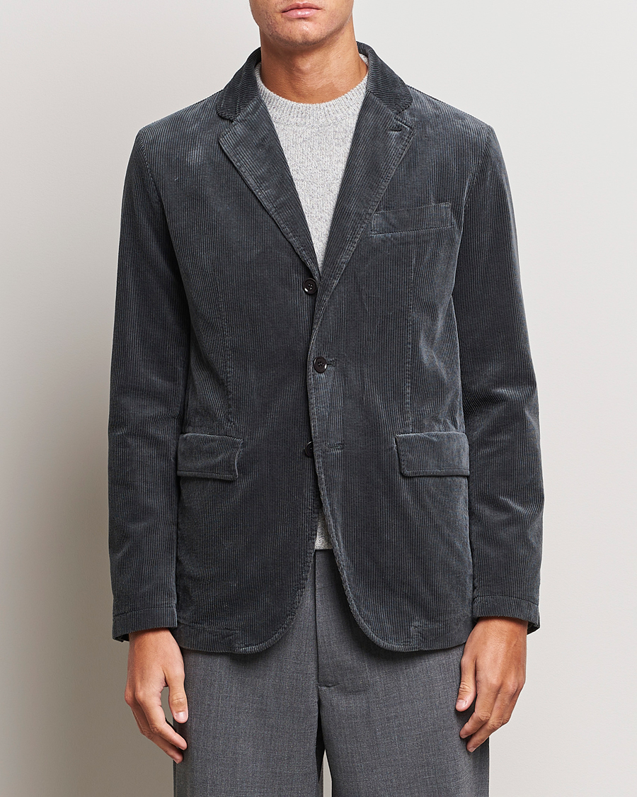Herre | Blazere & jakker | Aspesi | Corduroy Blazer Charcoal