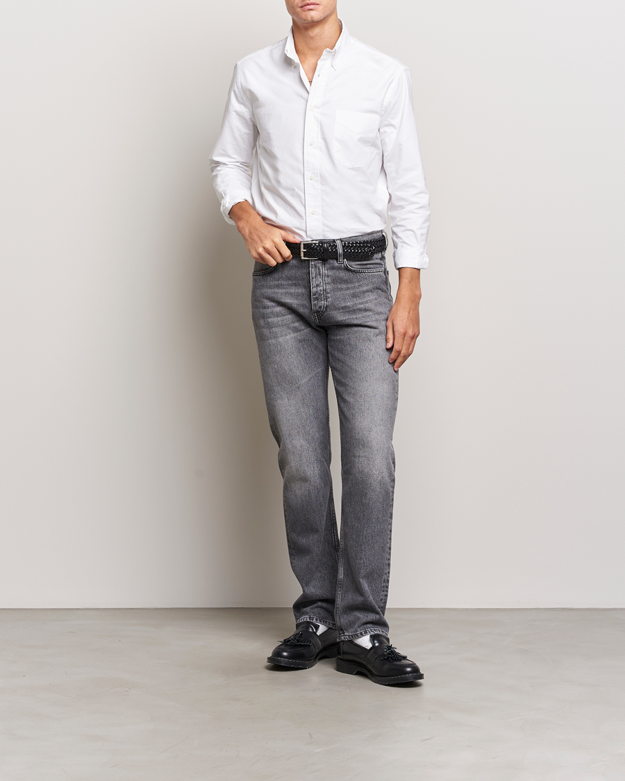 Herre | Skjorter | Gitman Vintage | Button Down Oxford Shirt White