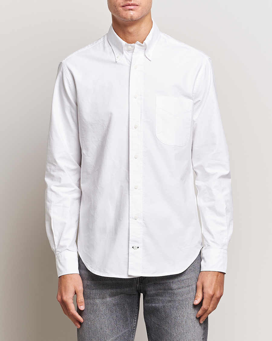 Herre | Oxfordskjorter | Gitman Vintage | Button Down Oxford Shirt White