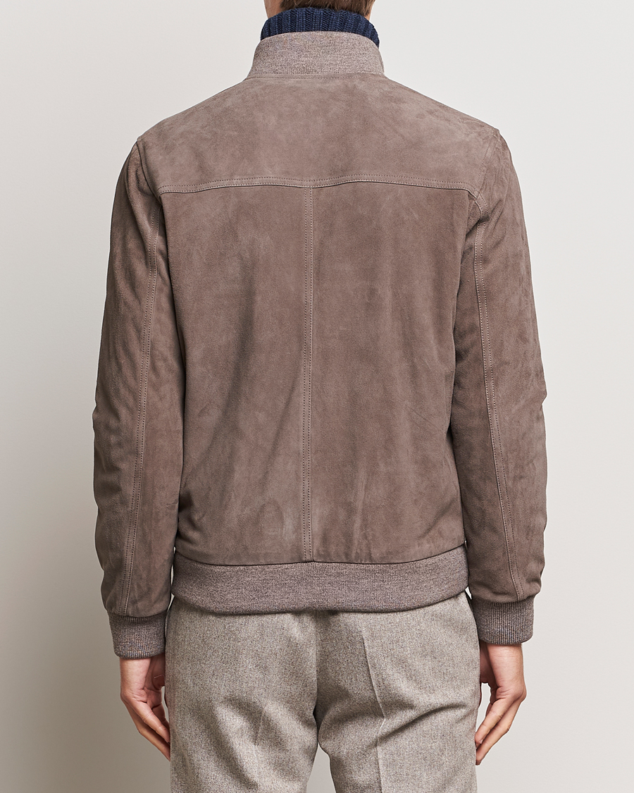 Herre | Jakker | Valstar | Valstarino Suede Jacket Stone