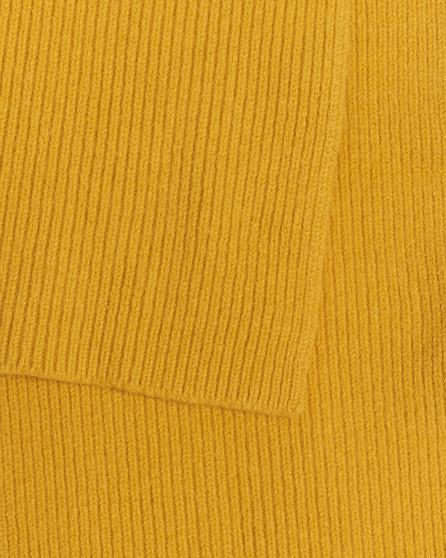 Herre | Le Bonnet Lambswool/Caregora Scarf Mustard | Le Bonnet | Lambswool/Caregora Scarf Mustard