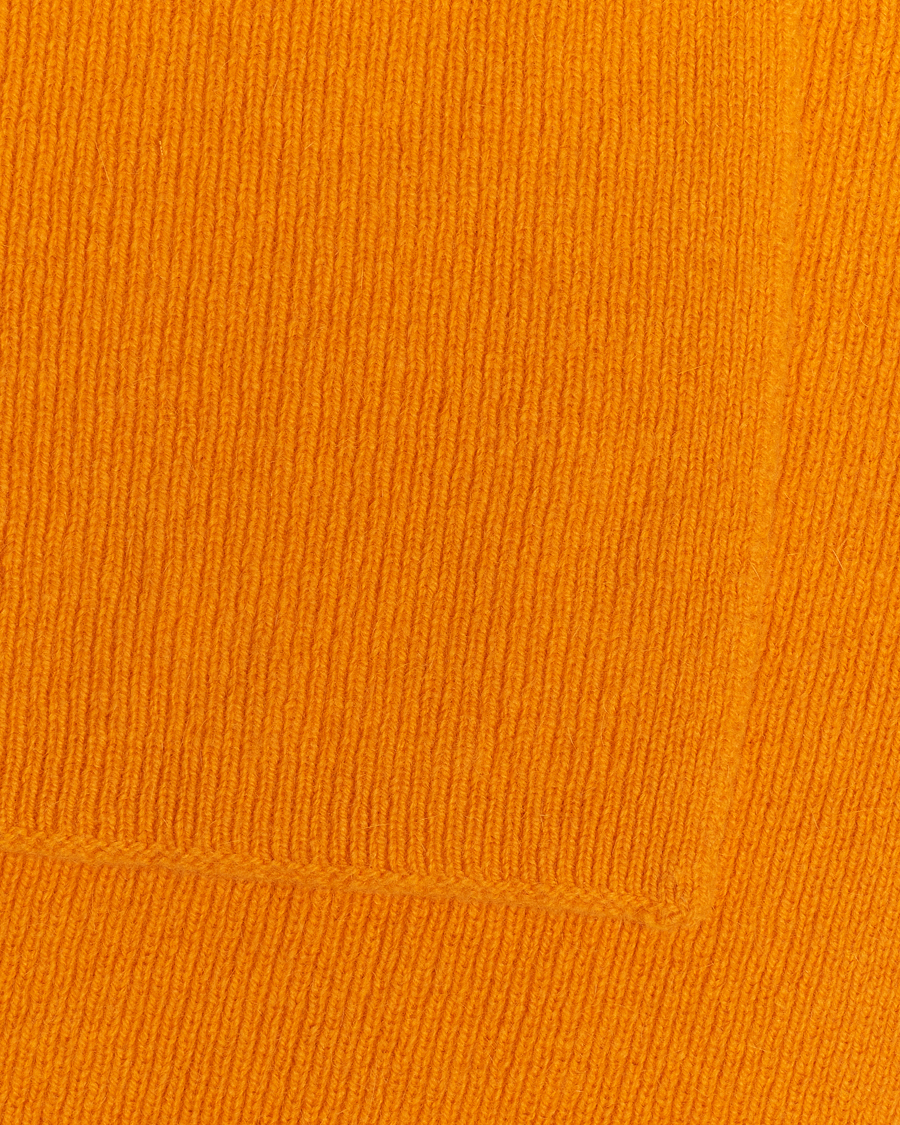 Herre | Le Bonnet Lambswool/Caregora Scarf Orange Peel | Le Bonnet | Lambswool/Caregora Scarf Orange Peel