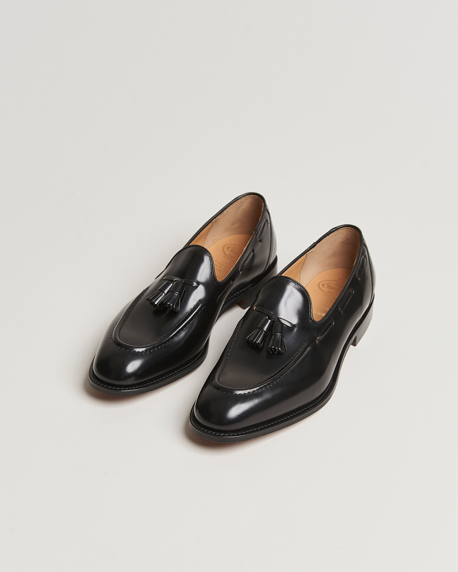 Herre | Sko | Church's | Kingsley Tassel Loafer Black Polishbinder