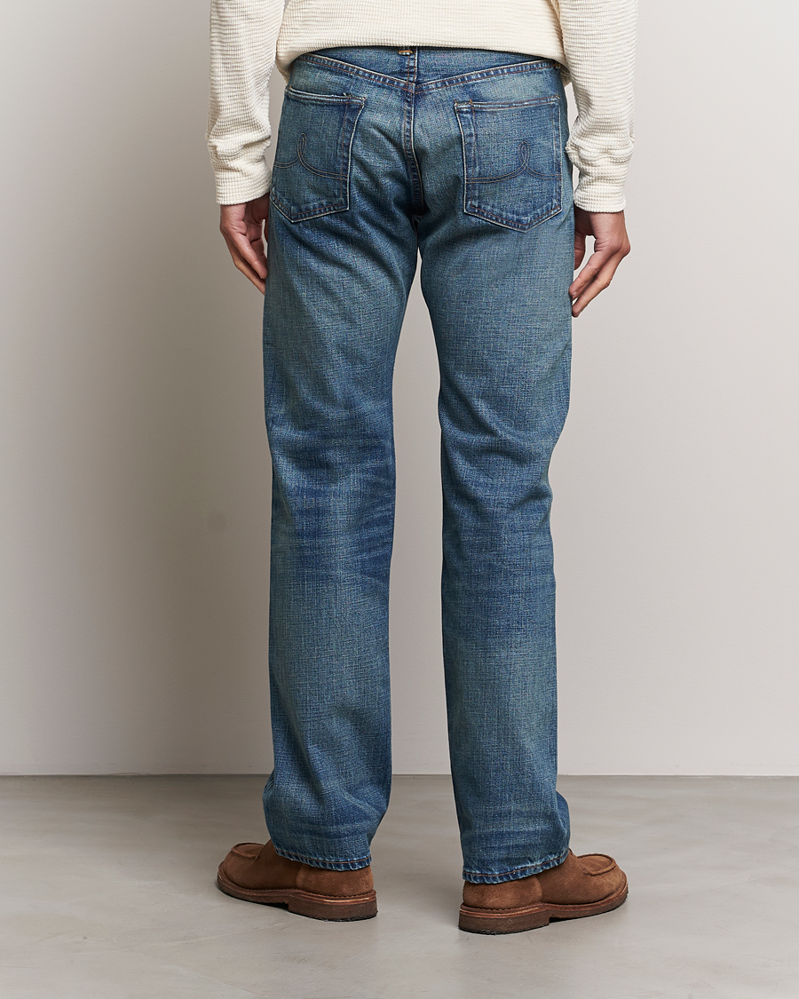 Herre | Jeans | RRL | Straight Fit 5-Pocket Denim Once Washed