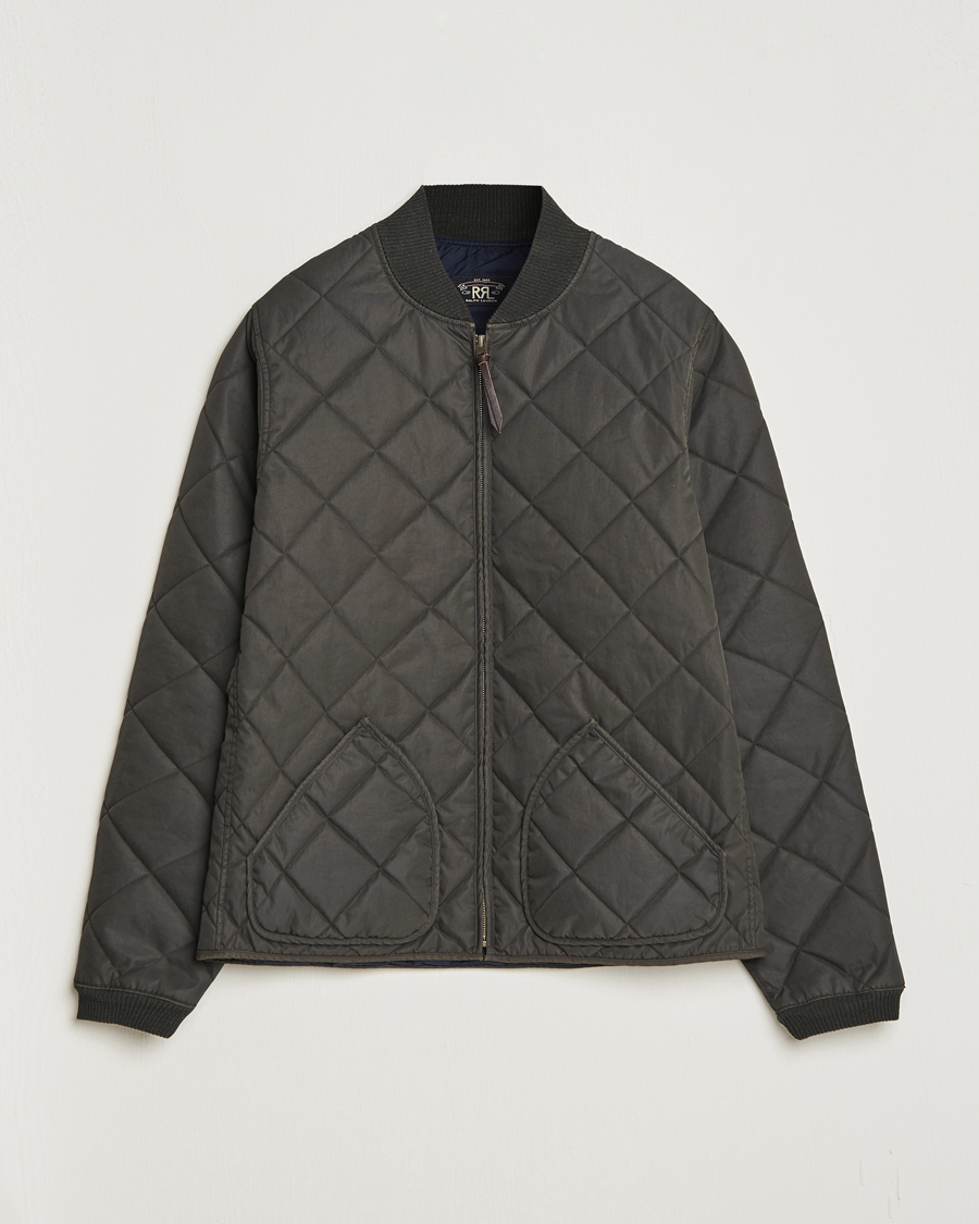 Herre | Jakker | RRL | Benton Quilted Bomber Vintage Black