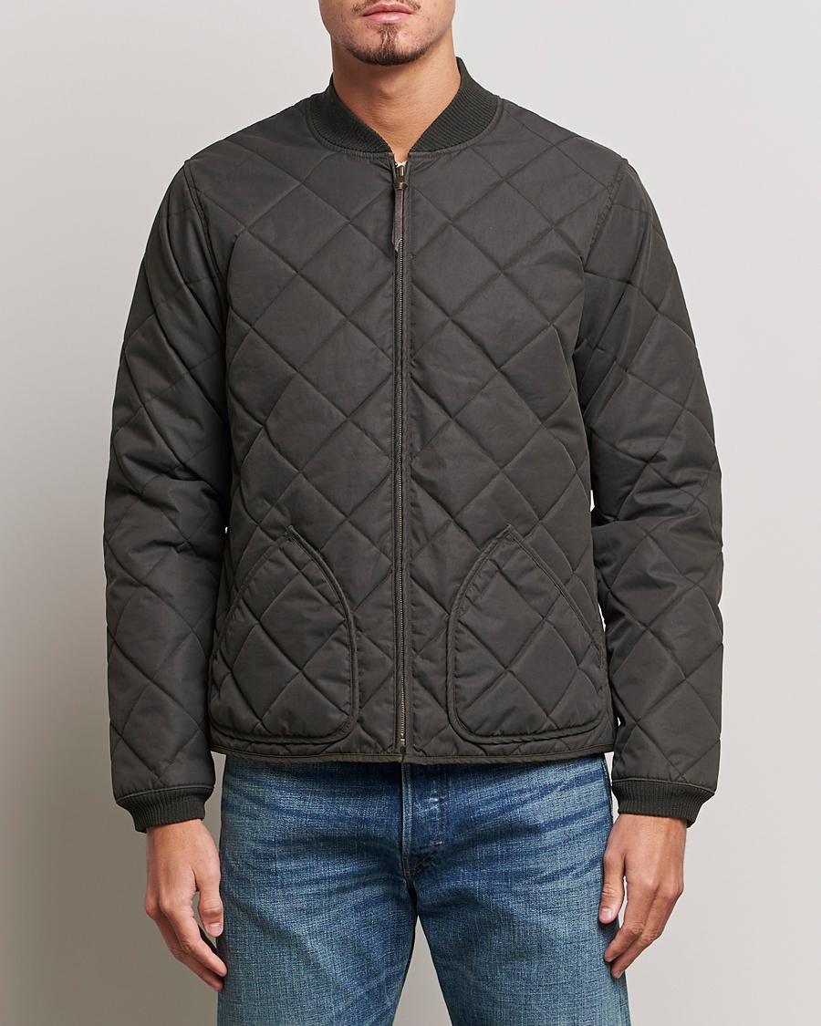 Herre | Jakker | RRL | Benton Quilted Bomber Vintage Black