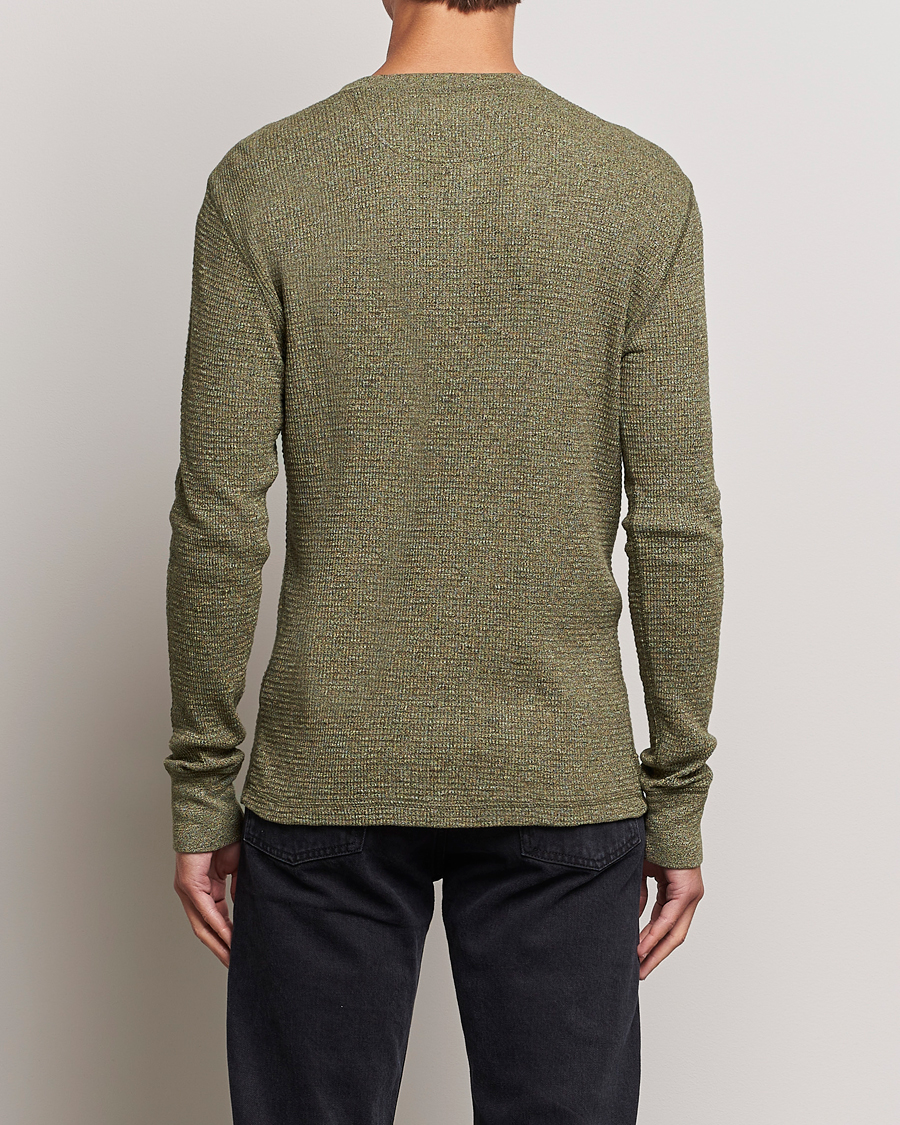 Herre | Trøjer | RRL | Long Sleeve Henley Olive