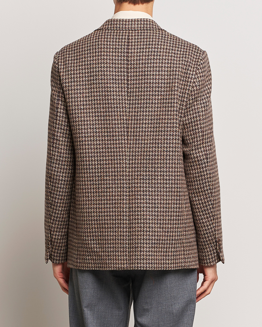Herre | Blazere & jakker | Auralee | Houndstooth Wool Blazer Brown