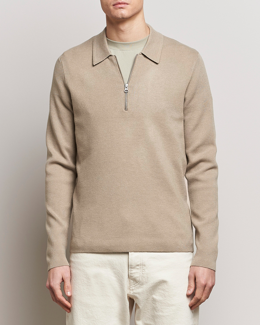 Herre | Afdelinger | Samsøe Samsøe | Guna Half Zip Pure Cashmere