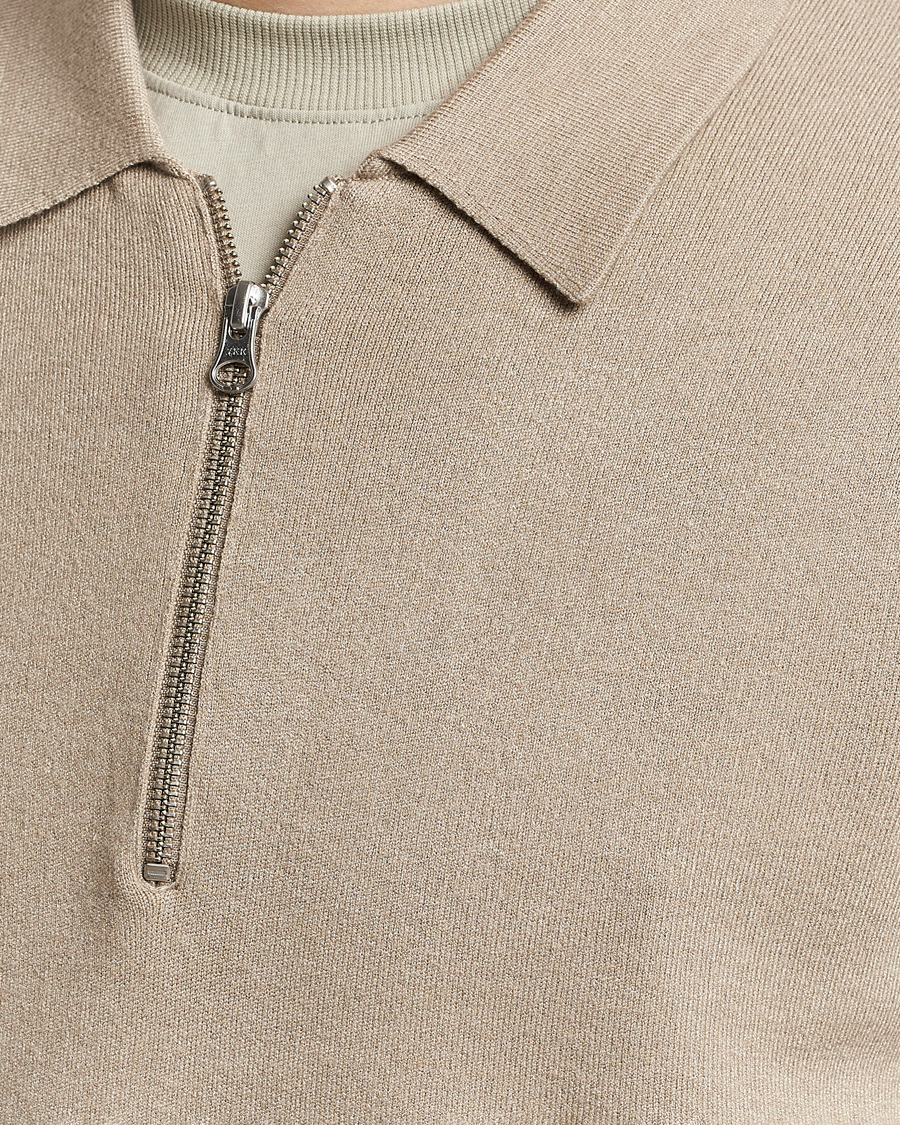 Herre | Trøjer | Samsøe Samsøe | Guna Half Zip Pure Cashmere