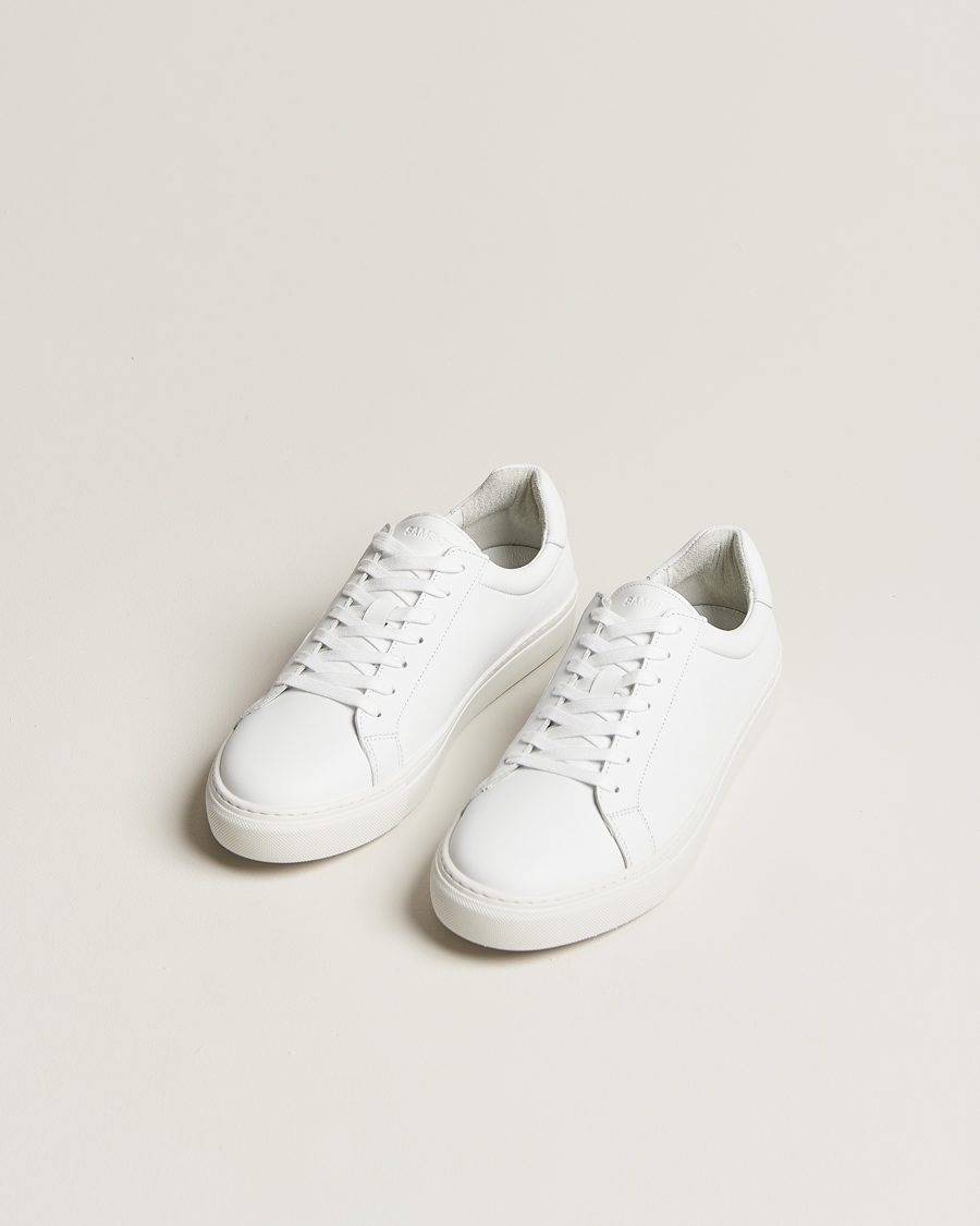 Herre | Contemporary Creators | Samsøe & Samsøe | Saharry Leather Sneakers White