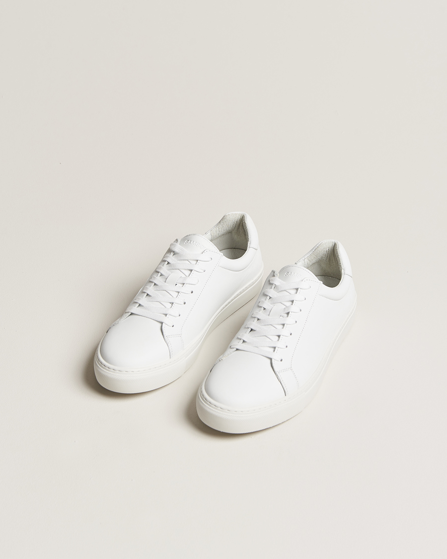 Herre | Afdelinger | Samsøe Samsøe | Saharry Leather Sneakers White