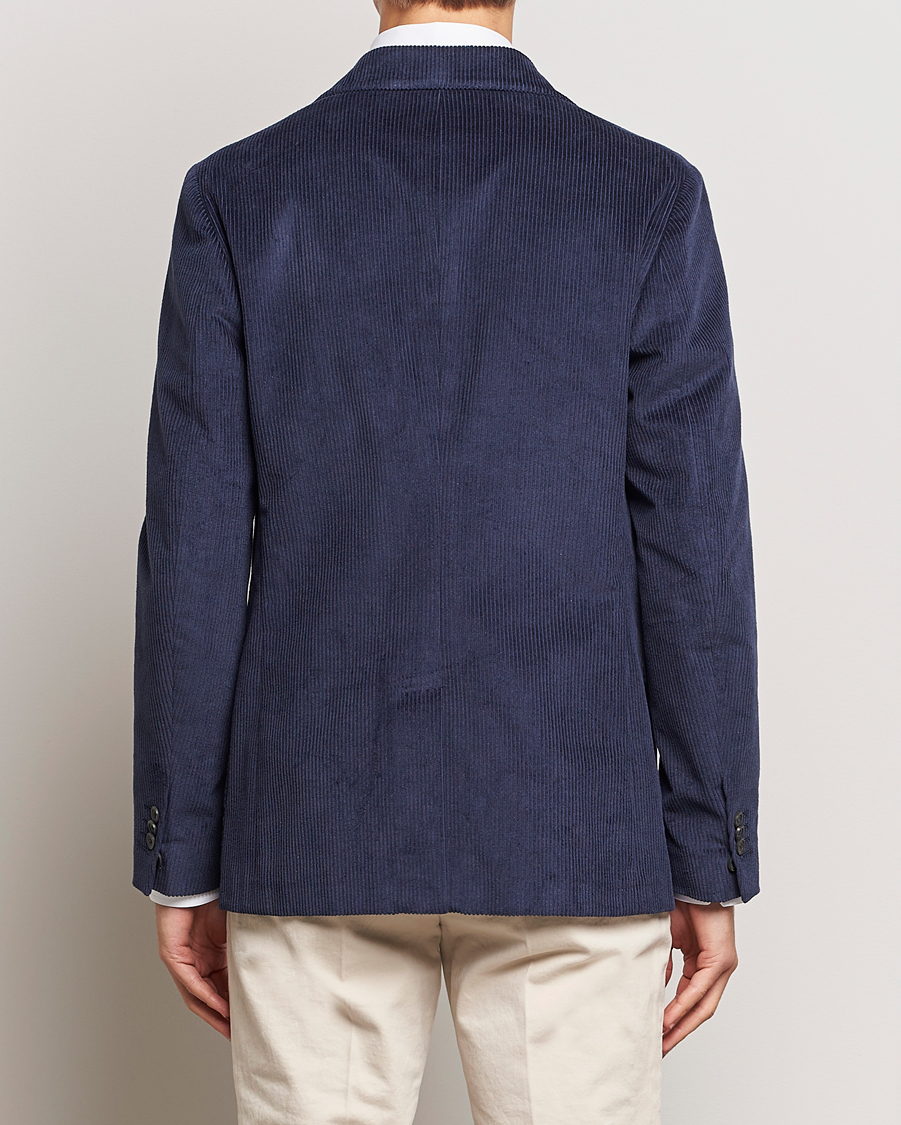 Herre | Blazere & jakker | Incotex | Montedoro Unconstructed Corduroy Blazer Navy