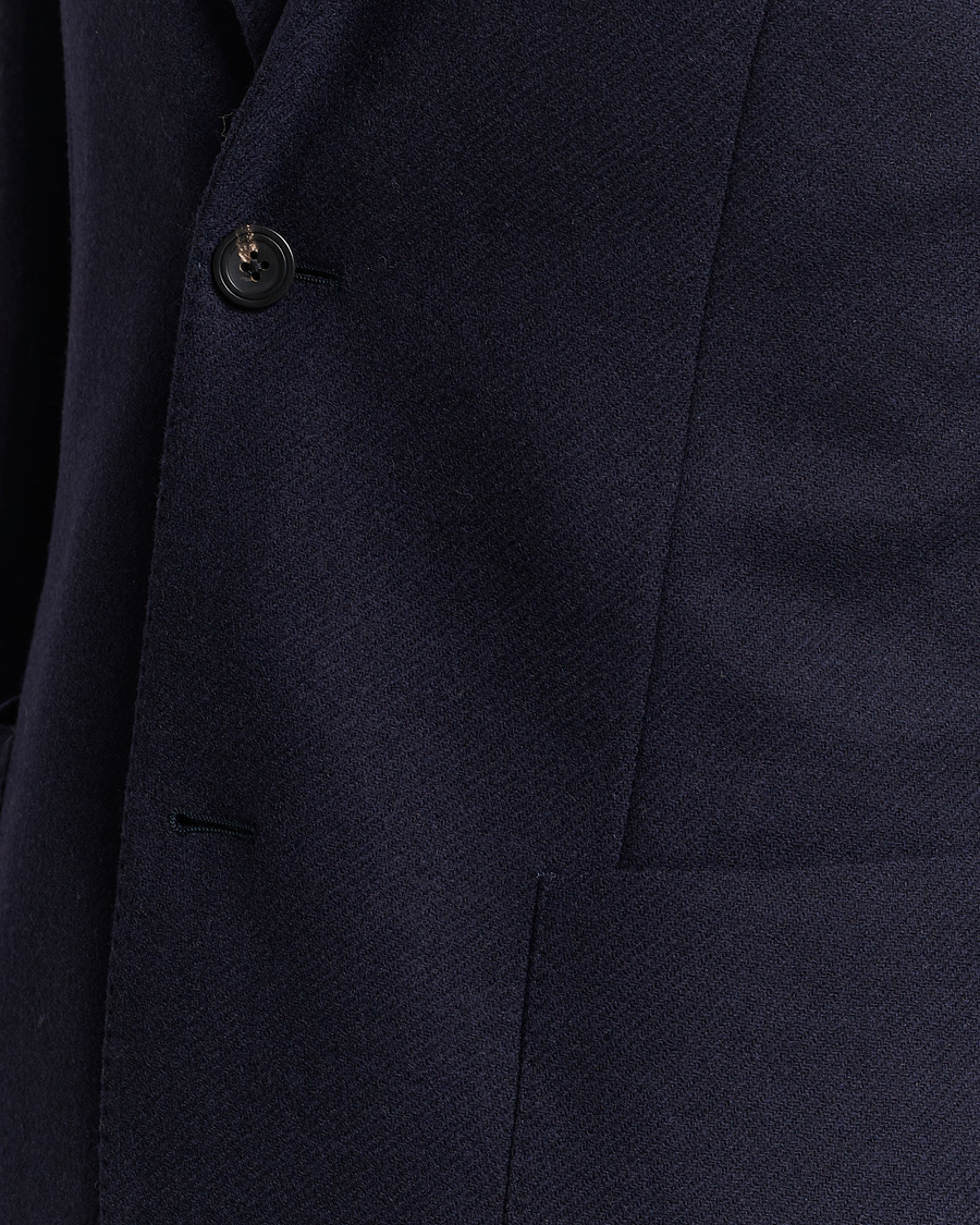 Herre | Blazere & jakker | Incotex | Montedoro Unconstructed Wool/Cashmere Blazer Navy