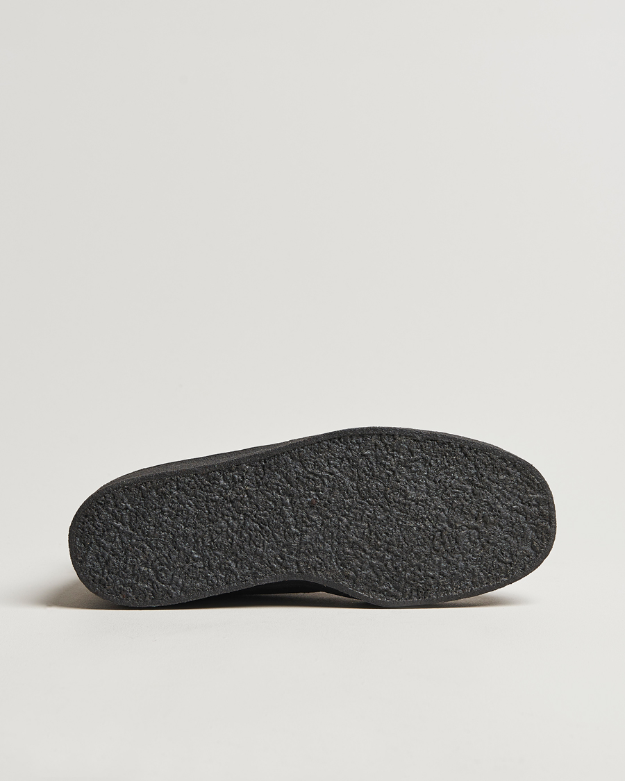 Herre | Støvler | Sanders | Sherling Lined Suede Curling Boot Chocolate