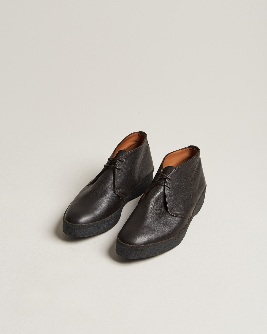 Herr | Sanders | Sanders | Joel Grained Chukka Boot Savage Brown