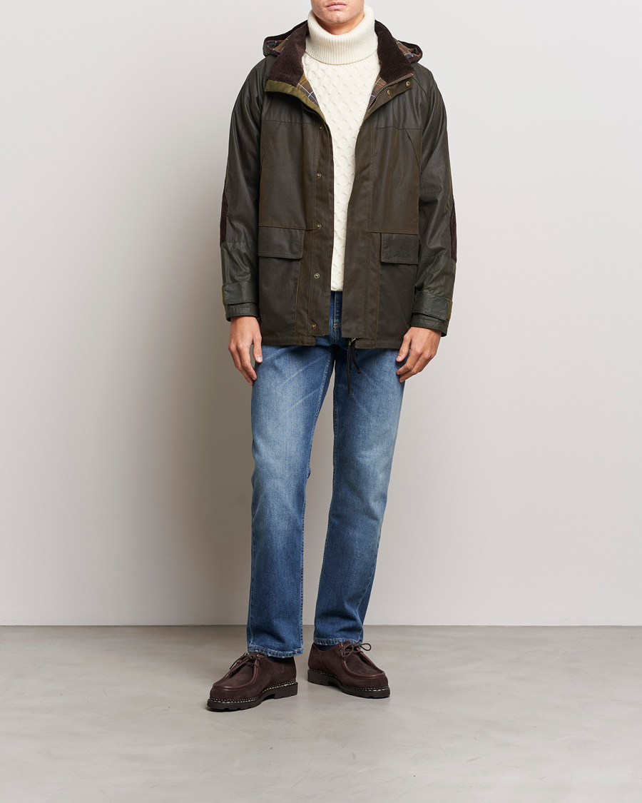 Herre | Jakker | Barbour Heritage | Short Field Parka Olive