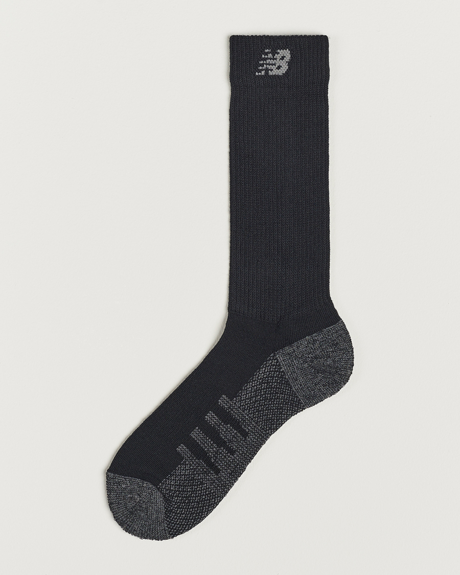 Herre |  | New Balance Running | 2-Pack Coolmax Crew Socks Black