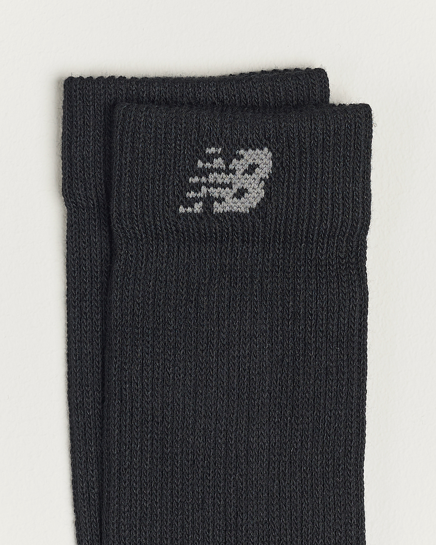 Herre | Running | New Balance Running | 2-Pack Coolmax Crew Socks Black