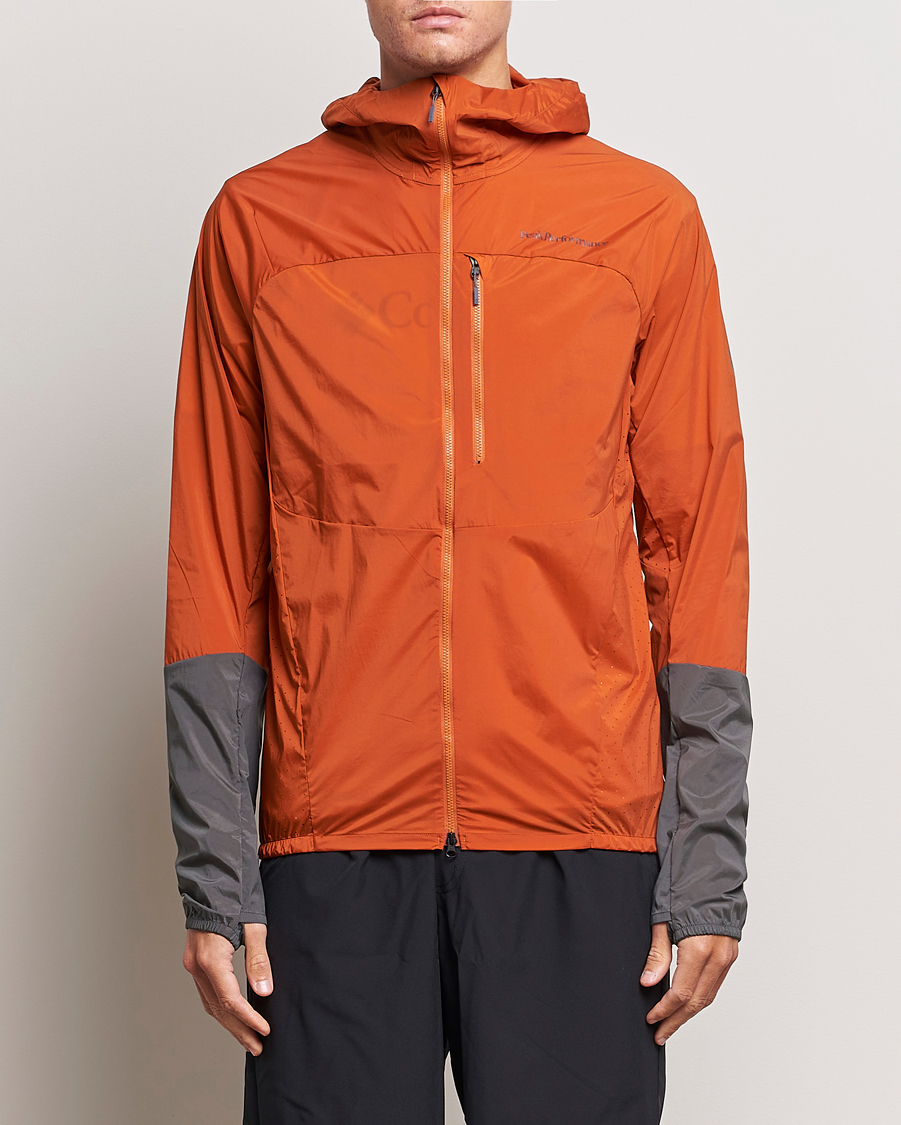 Herre | Skaljakker | Peak Performance | Vislight Wind Jacket Gold Flame/Motion Grey