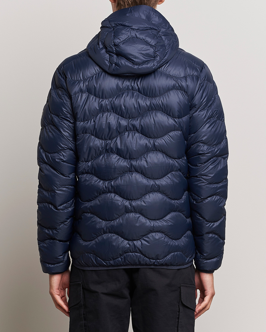 Herre | Jakker | Peak Performance | Helium Down Hooded Jacket Blue Shadow