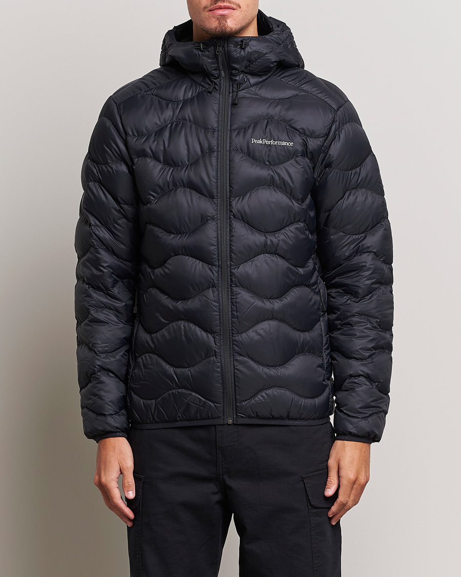 Herre | Outdoorjakker | Peak Performance | Helium Down Hooded Jacket Black