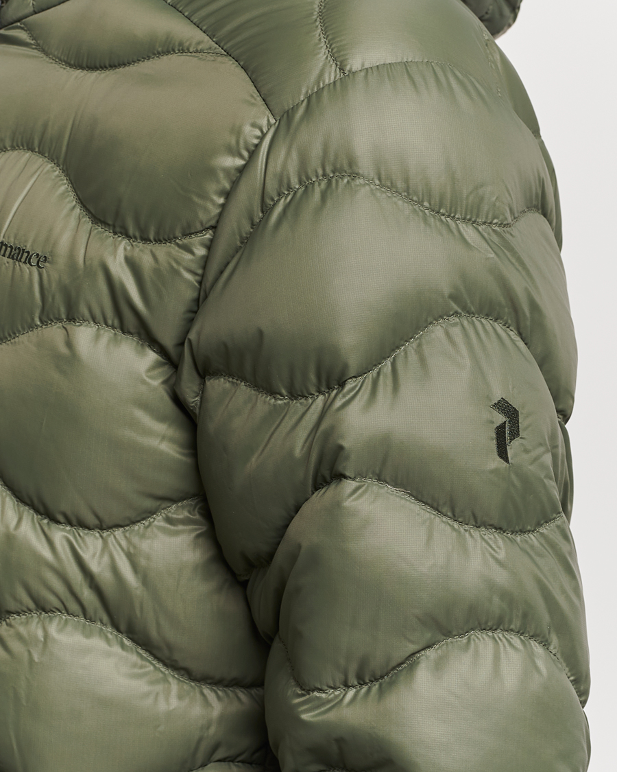Herre | Jakker | Peak Performance | Helium Down Hooded Jacket Pine Needle