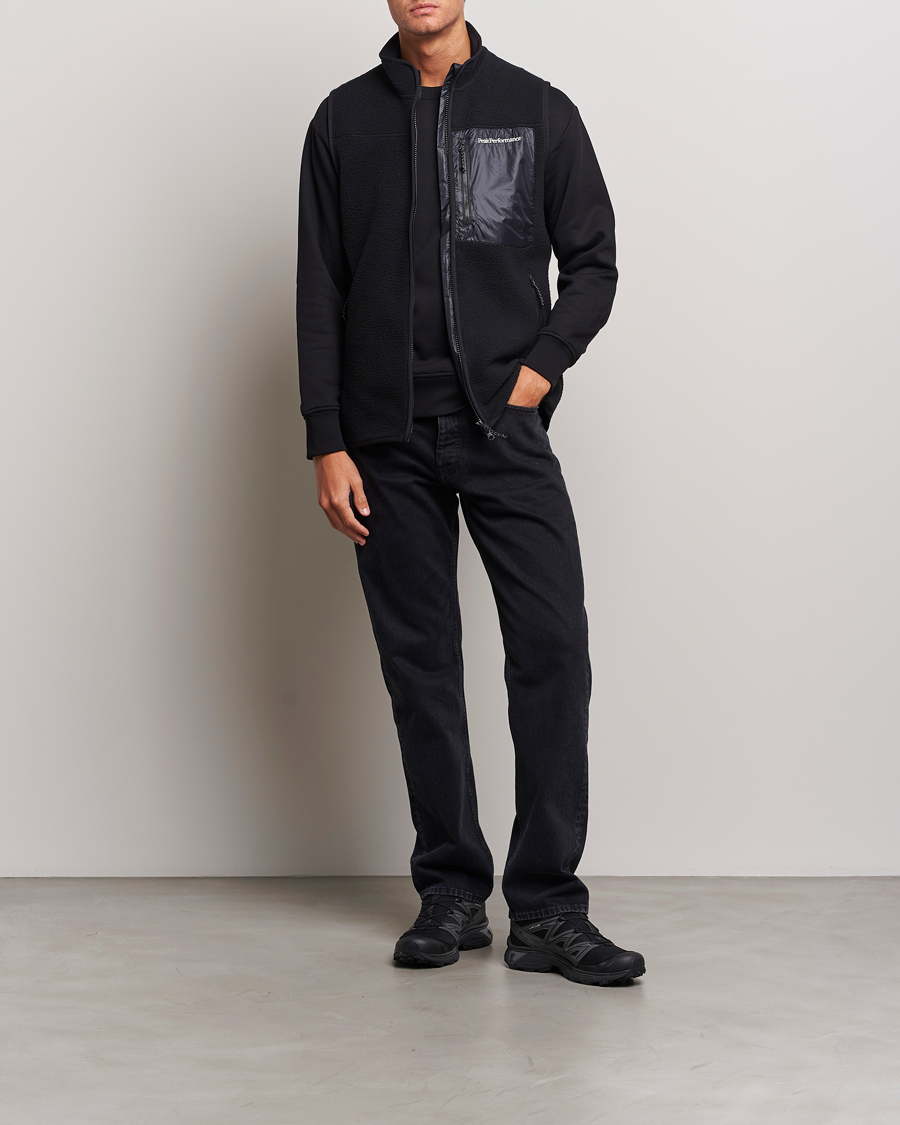 Herre | Peak Performance Pile Vest Black | Peak Performance | Pile Vest Black