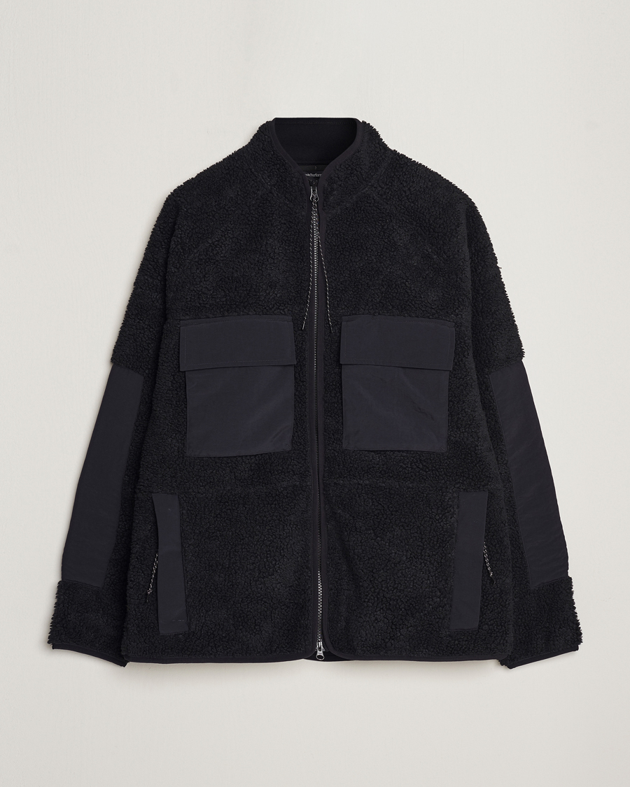 Herre | Trøjer | Peak Performance | Heavy Pile Full Zip Black