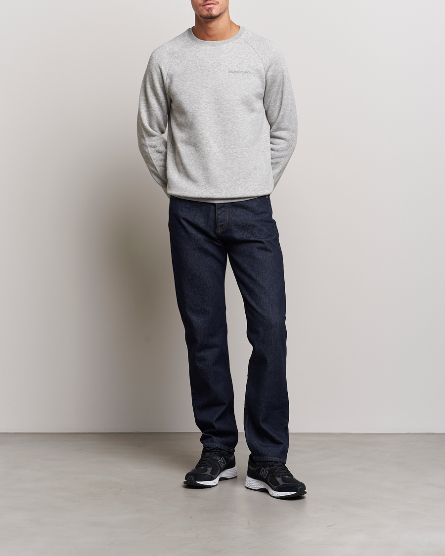 Herre | Trøjer | Peak Performance | Original Logo Crew Neck Sweatshirt Grey Melange