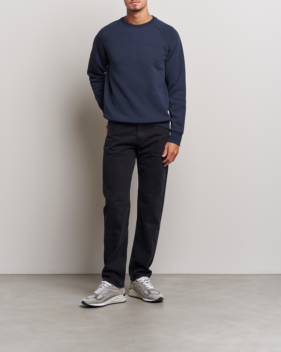 Herre | Trøjer | Peak Performance | Original Logo Crew Neck Sweatshirt Blue Shadow